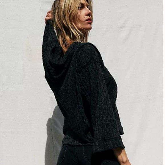 NEW Free People Baja Hacci Hoodie - Picture 2 of 2